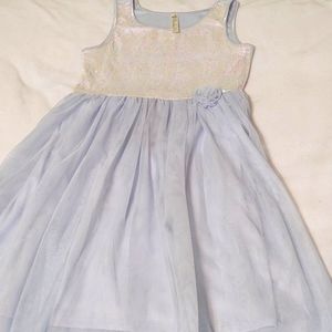 Cherokee kids blue dress